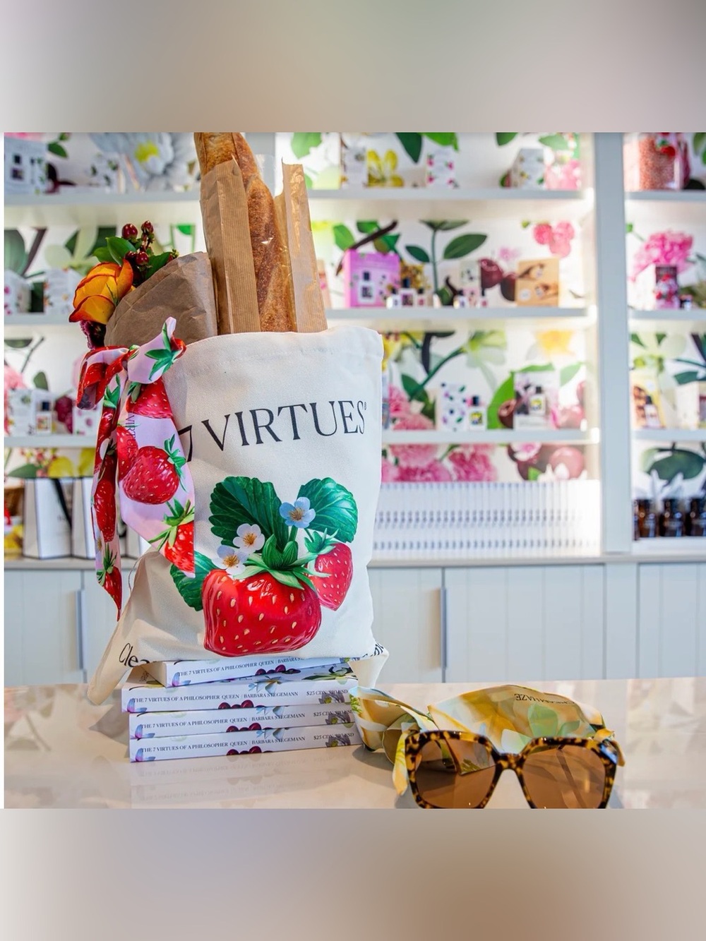 STRAWBERRY JAM TOTE BAG